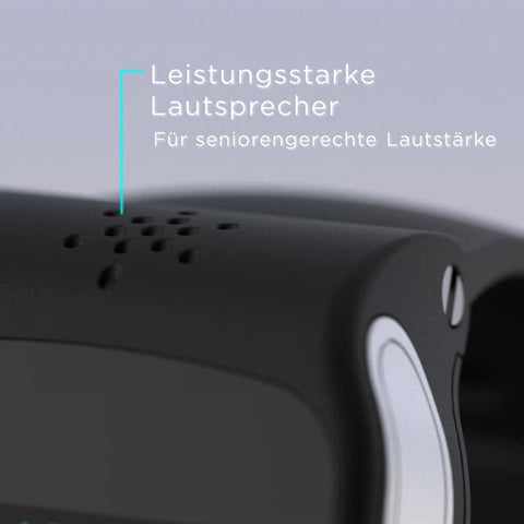 LUADA 2 Notrufuhr mit Sturzerkennung + Sorglos Paket (Jährlich)