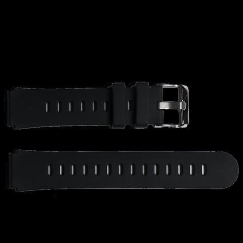 LUADA Ersatzarmband Silikon Schwarz