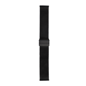 LUADA 4G PRO Ersatzarmband Edelstahl Mesh-Loop Schwarz